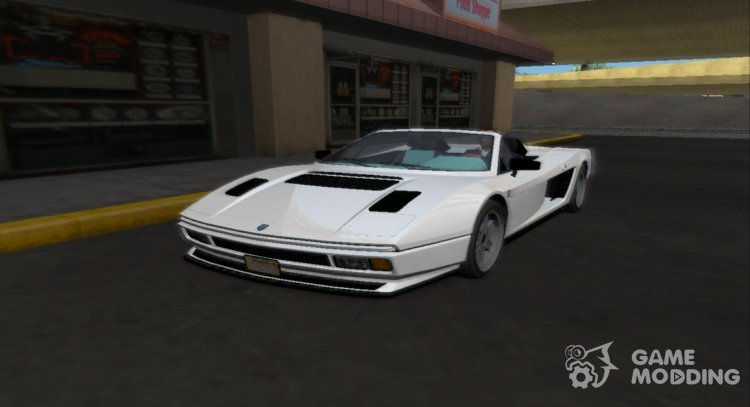 GTA V Grotti Cheetah Classic Spyder (IVF) for GTA San Andreas