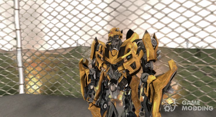 Bumblebee Skin from Transformers v2 для GTA San Andreas
