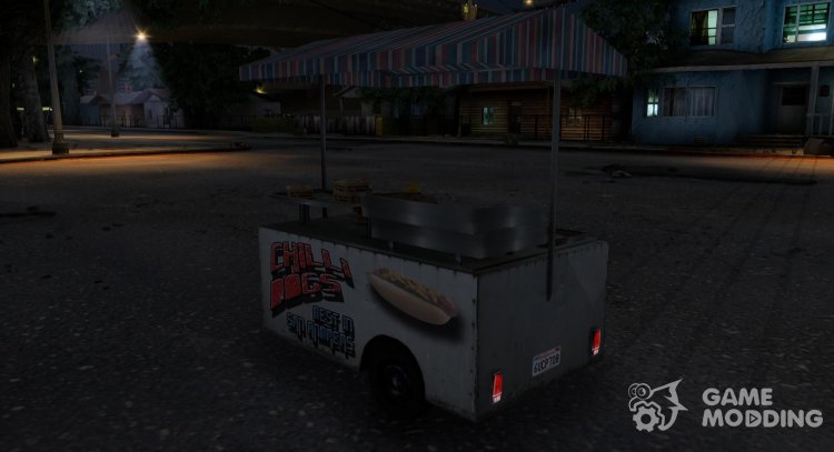 HQ Food Carts (Mod Loader) для GTA San Andreas