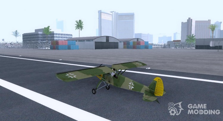 Fi-156 Storch aircraft for GTA: SA for GTA San Andreas