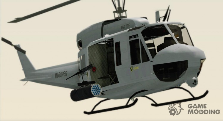 Bell UH-1N Twin Huey Uited States Marine Corps (USMC) para GTA San Andreas