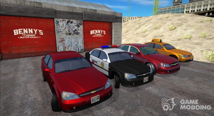Pack of Chevrolet Evanda cars for GTA San Andreas