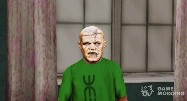 Frankenstein mask v1 (GTA Online) for GTA San Andreas