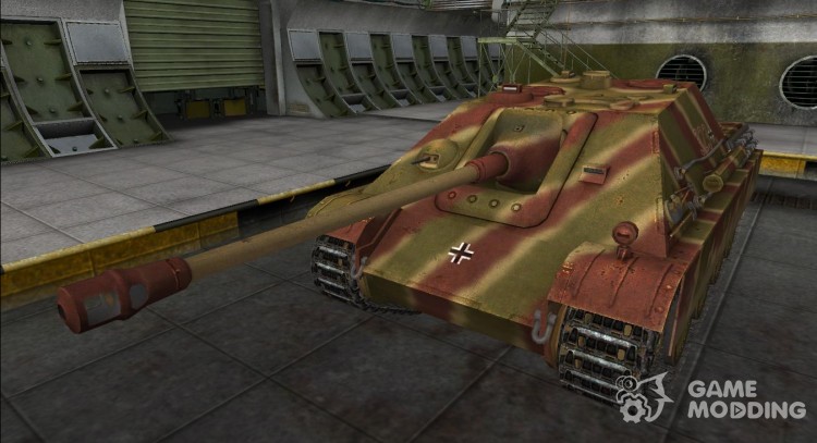 Remodeling and sandpaper for JagdPanther for World Of Tanks