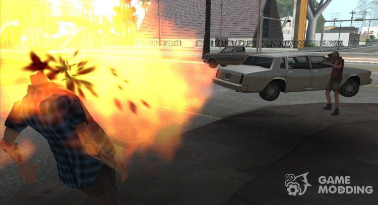 Взрывные пули для GTA San Andreas