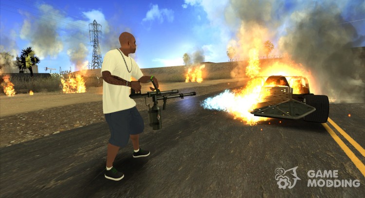 HD Weapons для GTA San Andreas