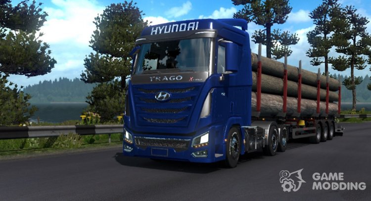 Hyundai Xcient para Euro Truck Simulator 2