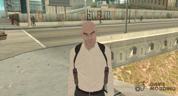 Agent 47 for GTA San Andreas