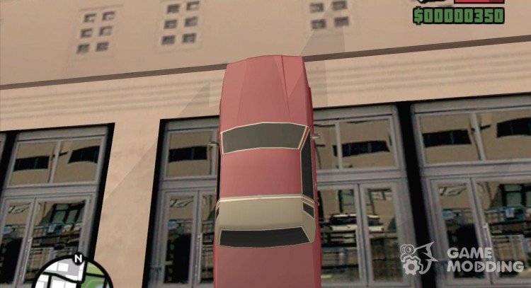 Conducción en paredes y techo para GTA San Andreas