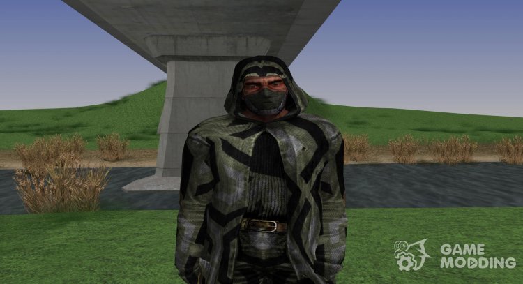 A member of the group the Great khans in the cloak of S. T. A. L. K. E. R V. 2 for GTA San Andreas