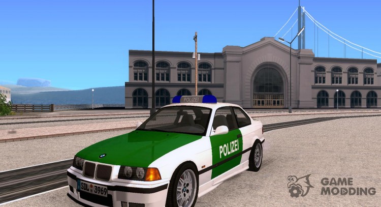 BMW M3 e36 Polizei para GTA San Andreas