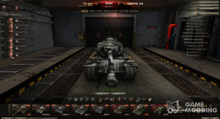 582 Reapers Hangar by TOMBSTONE_A1A(Normal) for World Of Tanks