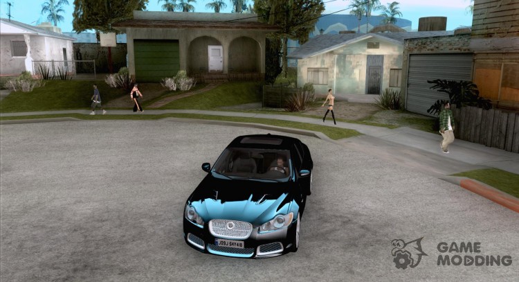 Jaguar XFR 2011 для GTA San Andreas