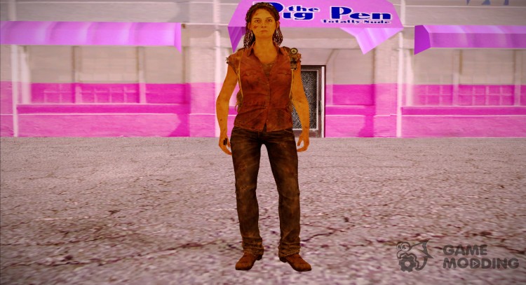 Tess (The Last of Us) for GTA San Andreas