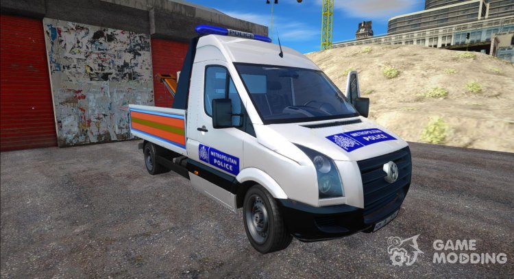 Volkswagen Crafter TowTruck British Police for GTA San Andreas