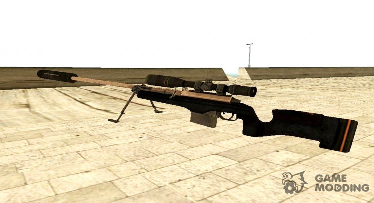 Hitman Absolution Rifle De Francotirador para GTA San Andreas