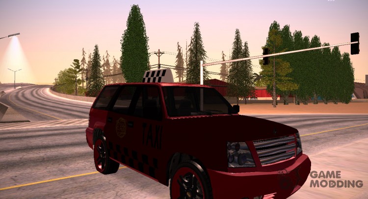 Albany Cavalcade Taxi (Hotwheel Cast Style) для GTA San Andreas