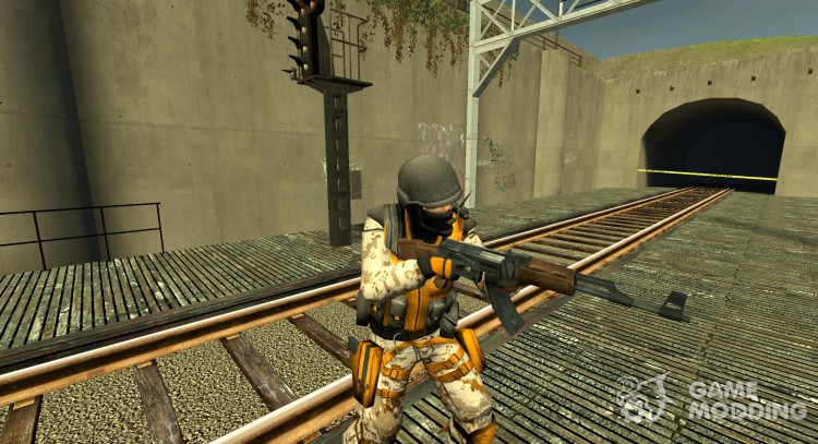 Пустыня городских Камо V2 для Counter-Strike Source