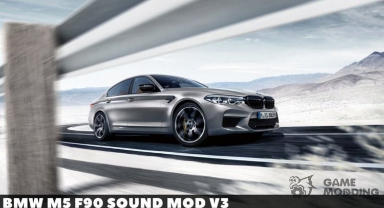 BMW M5 F90 Sound mod v3 for GTA San Andreas