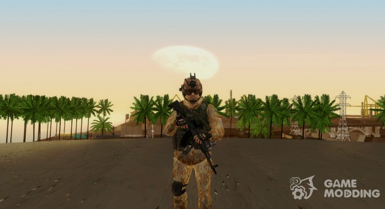Mw2 Russian Airborne Troop Desert Camo v1 for GTA San Andreas