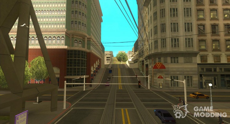 Дороги в Сан Фиерро для GTA San Andreas