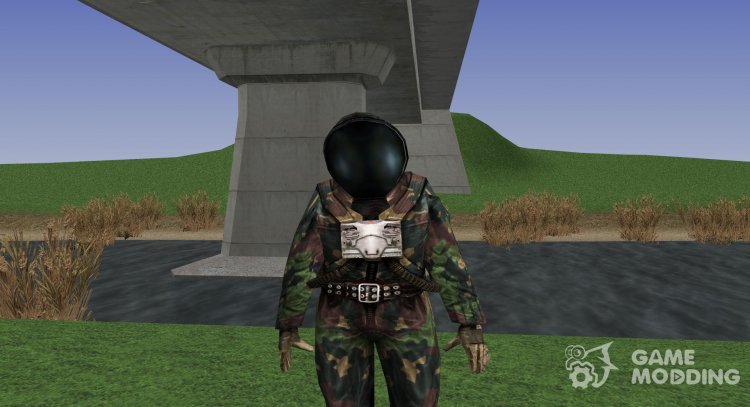 Член группировки Анклав в камуфляжном ССП-99М из S.T.A.L.K.E.R. для GTA San Andreas