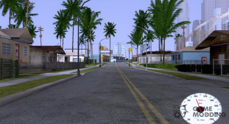 Speedometr v. 0.1 for GTA San Andreas