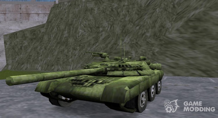 Танк Т80 для GTA 3
