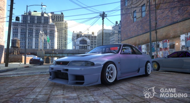 Nissan Skyline GTR-R33 для GTA 4