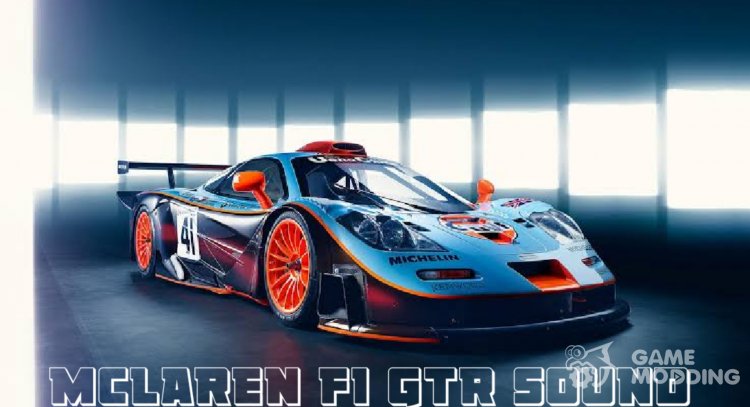 McLaren F1 GTR de Sonido para GTA San Andreas