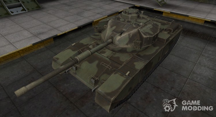 Desert skin for FV4202 for World Of Tanks