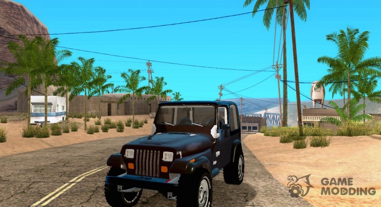 Jeep Wrangler 1986(2) para GTA San Andreas