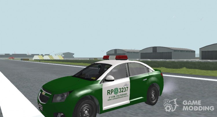 Chevrolet Cruze Carabineros, Policía De para GTA San Andreas
