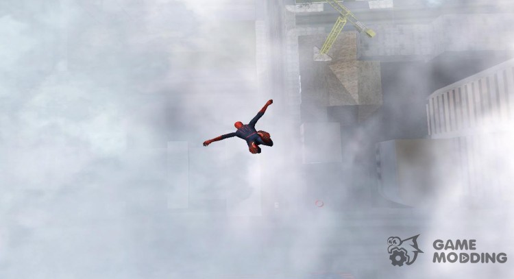 Amazing Spider-Man Fly mod v 2.0 для GTA San Andreas