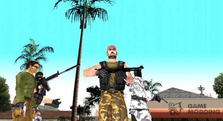 XM1014 from Counter Strike 1.6 для GTA San Andreas
