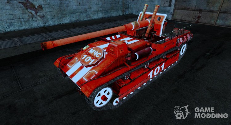 Skin for Su-8 MES for World Of Tanks