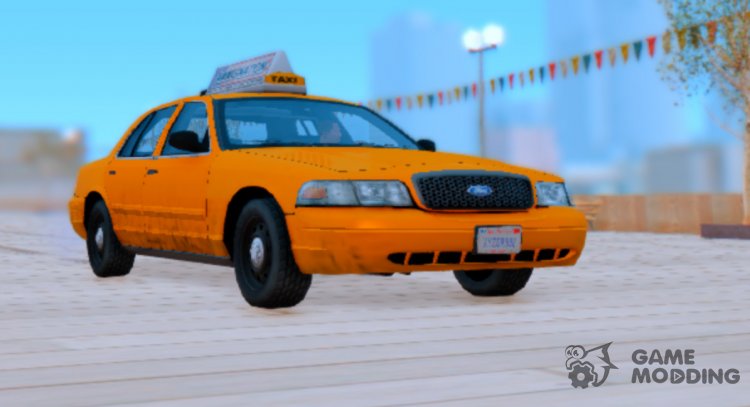 Ford Crown Victoria Taxi Sa style for GTA San Andreas