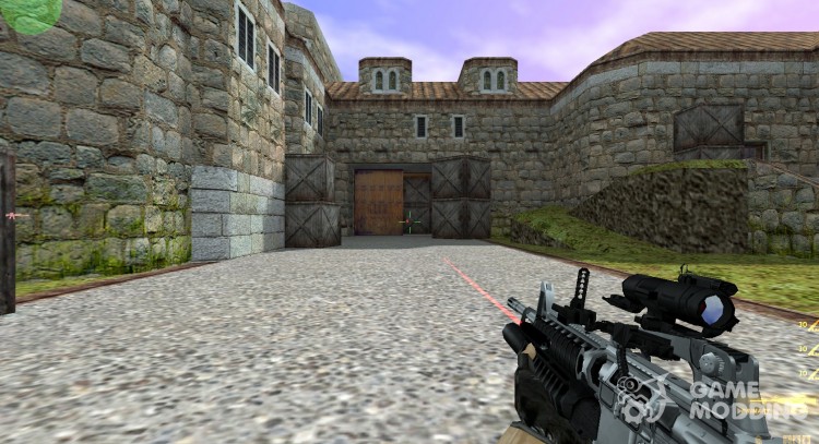 Двухцветный m4 для Counter Strike 1.6