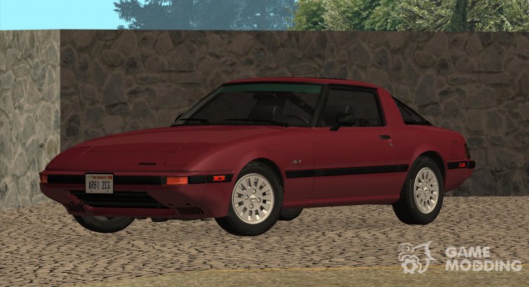 1985 Mazda RX-7 GSL-SE v1.01 для GTA San Andreas
