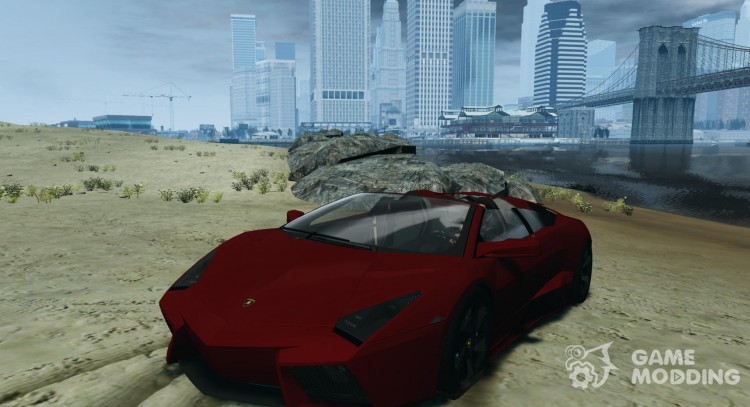 Lamborghini Reventon Roadster REDUX [EPM] para GTA 4
