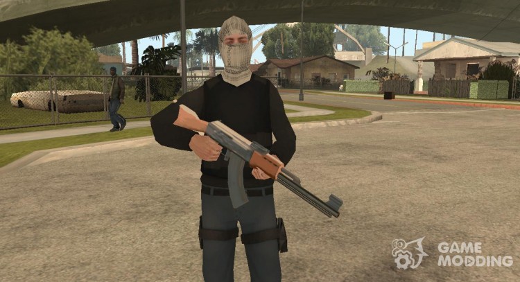 El bandido de DayZ para GTA San Andreas