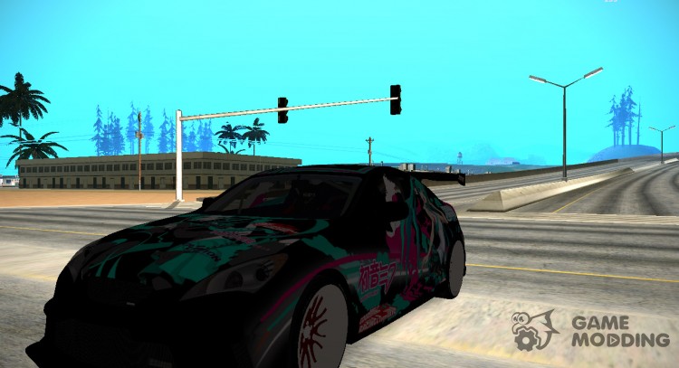 Hyundai Genesis Coupe Hatsune Miku Itasha PJ для GTA San Andreas