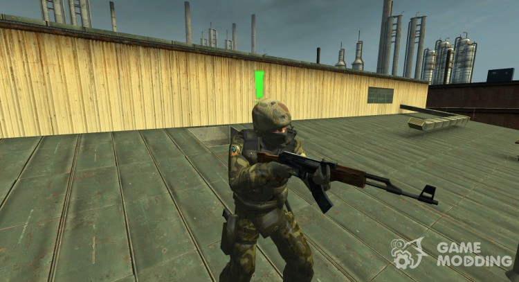 Woodland Gsg9 с новыми глазами для Counter-Strike Source