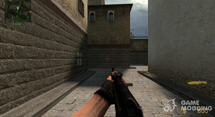 Twinkes Maddi АК74 по центру экрана для Counter-Strike Source