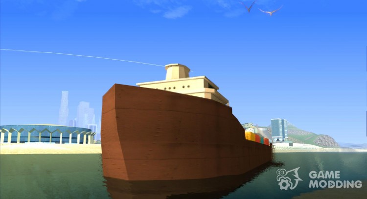 Cargoship drivable para GTA San Andreas