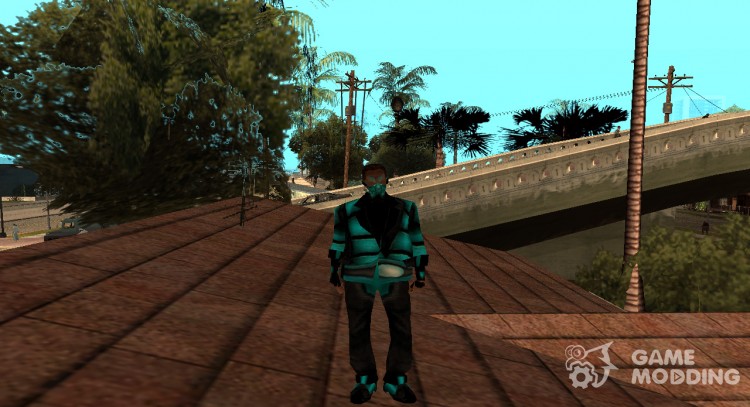 The alien gangster for GTA San Andreas