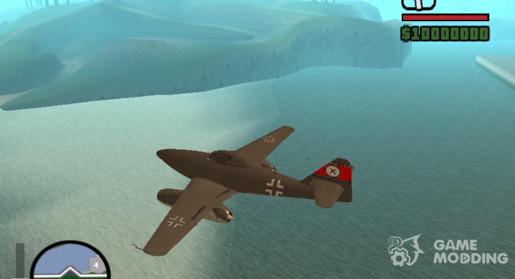 Me 262 para GTA San Andreas
