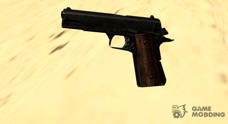 Colt 1911 lowpoly for GTA San Andreas