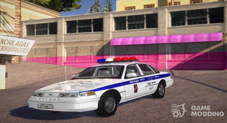 El Ford Crown Victoria, de la Policía de la polica de 1997 para GTA San Andreas