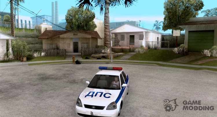 LADA 2170 Police for GTA San Andreas